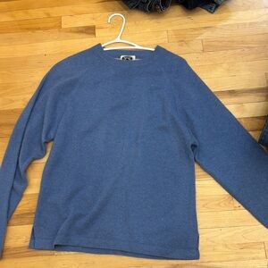 Classic Blue Crewneck Sweater